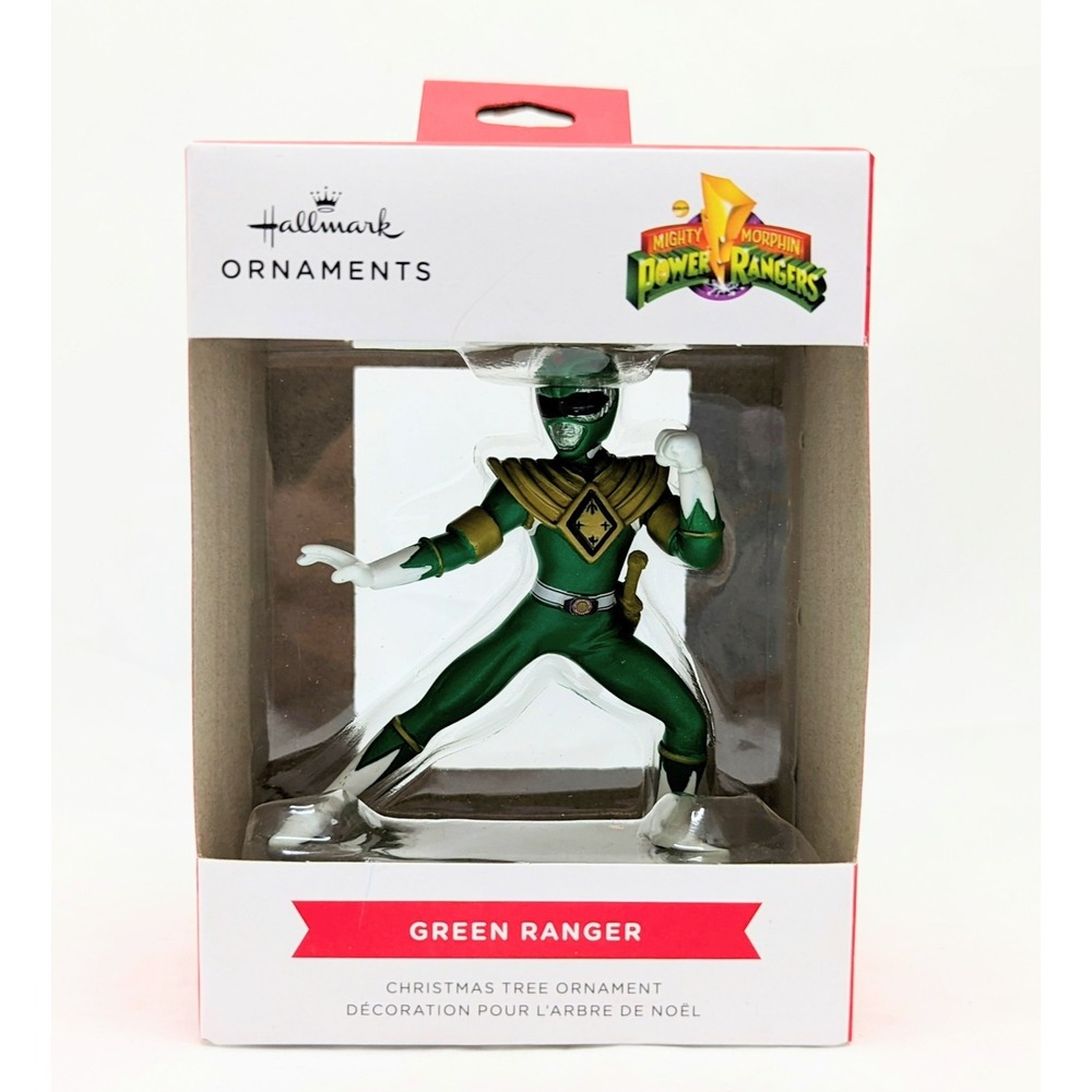 Hallmark Mighty Morphin Power Rangers Green Ranger Ornament